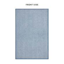 Load image into Gallery viewer, ChappyWrap Harborview Herringbone Cornflower Dog Blanket